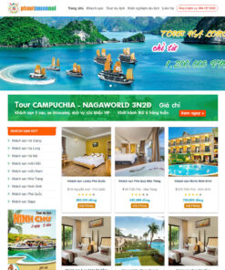 Web du lịch khách sạn Ver 02