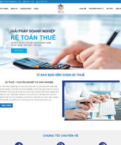 Web công ty kế toán