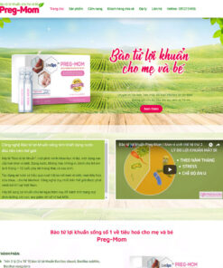 Mẫu Landing Pape thuốc