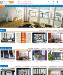 Mẫu web gia công cơ khí