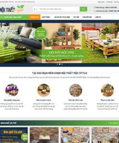 Mẫu web nội thất 10