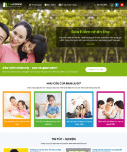 Theme wordpress Công ty bảo hiểm