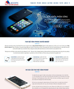 Theme wordpress dịch vụ thay kính