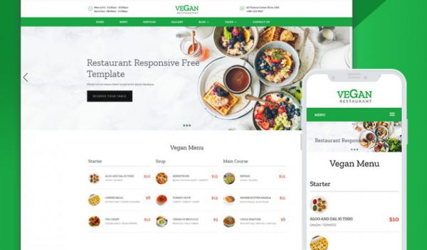 Thiết kế website nhà hàng tại Đà Nẵng
