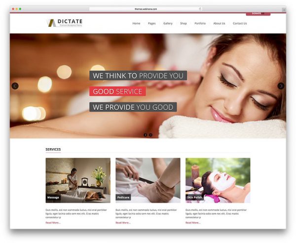 Thiết kế website massage tại Đà Nẵng