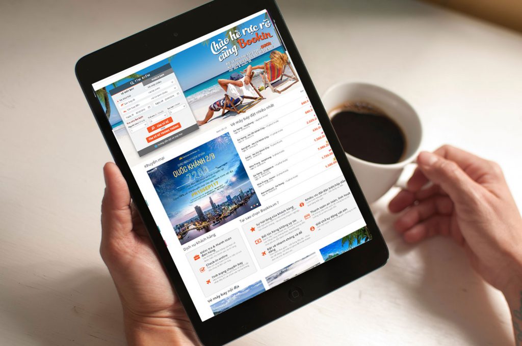 thiết kế web bán vé máy bay trực tuyến tại Đà Nẵng