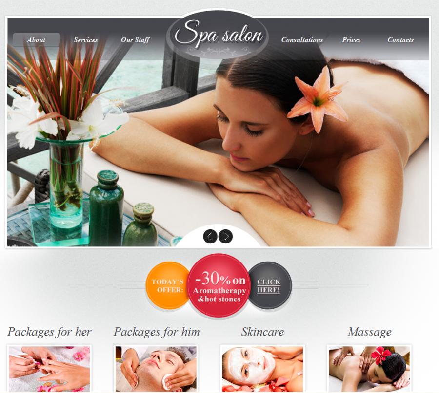  thiết kế website spa – massage tại Đà Nẵng