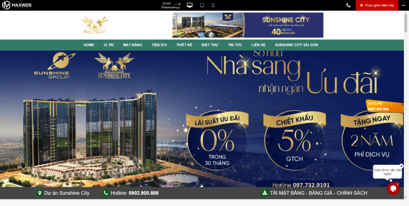 Các tính năng khi thiết kế website bất động sản Đà Nẵng chuyên nghiệp
