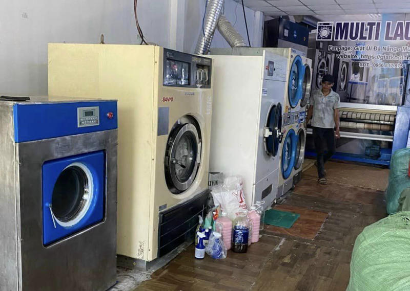 Thiết bị giặt là, máy móc hiện đại
