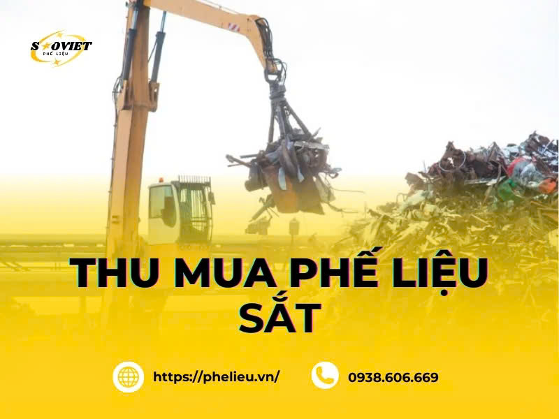 Phế liệu Sao Việt nhận thu mua các loại sắt phế liệu