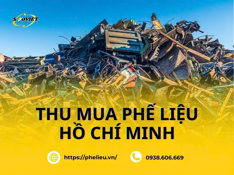 Phế liệu Sao Việt - chuyên thu mua sắt phế liệu tại TP.HCM