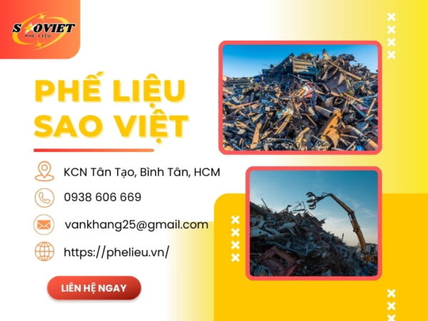 Thu mua phế liệu - Phế Liệu Sao Việt
