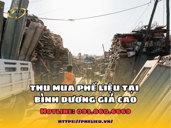 Phân loại phế liệu tại Bình Dương