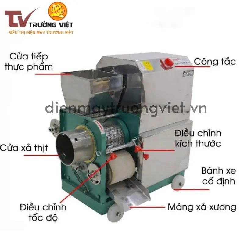 Nguyên lý hoạt động của máy tách xương cá công nghiệp